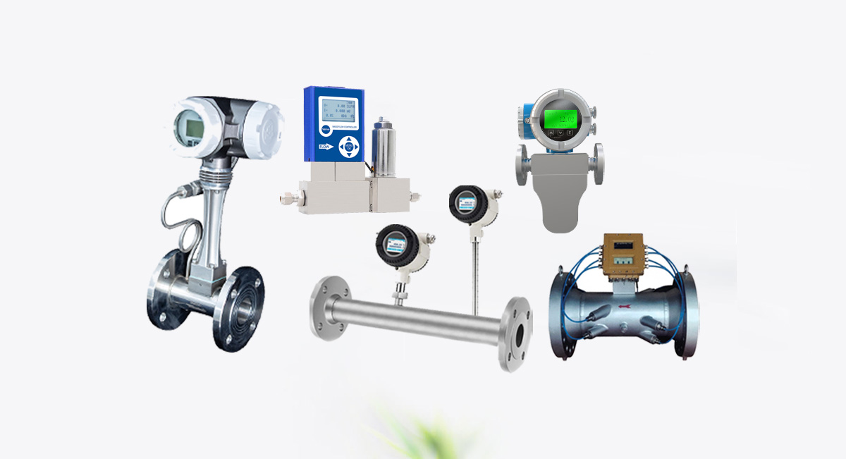 types de débitmètres de gaz