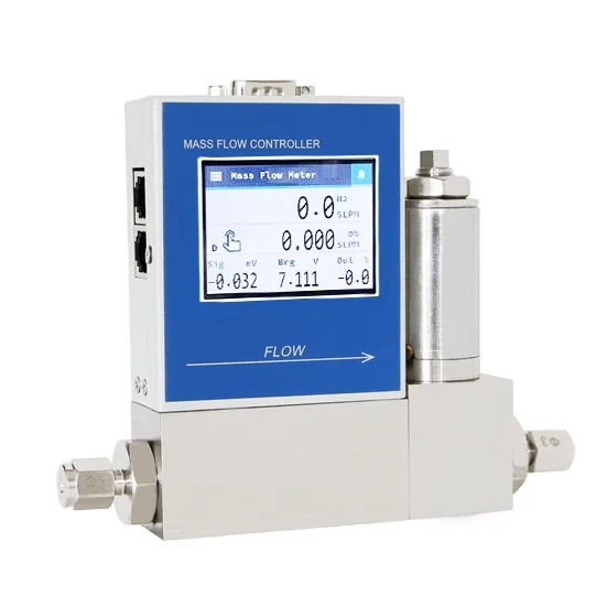 contrôleur de débit massique thermique pour gaz